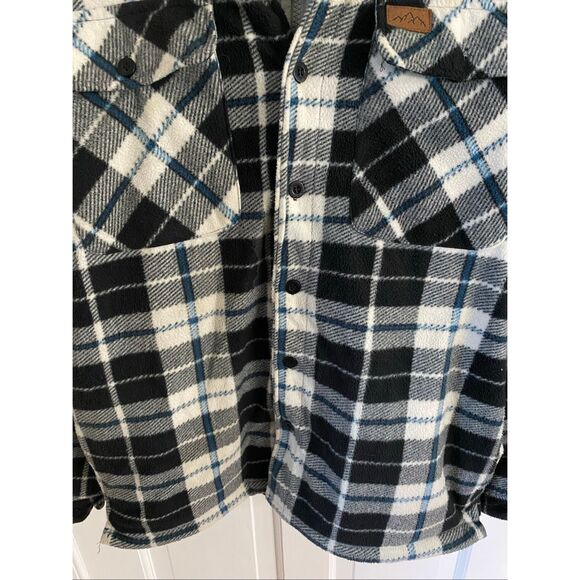 Mountain Ridge fleece flannel jacket size L - Picture 3 of 11